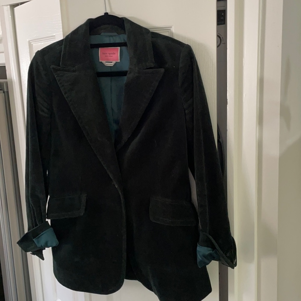 Kate spade cord blazer